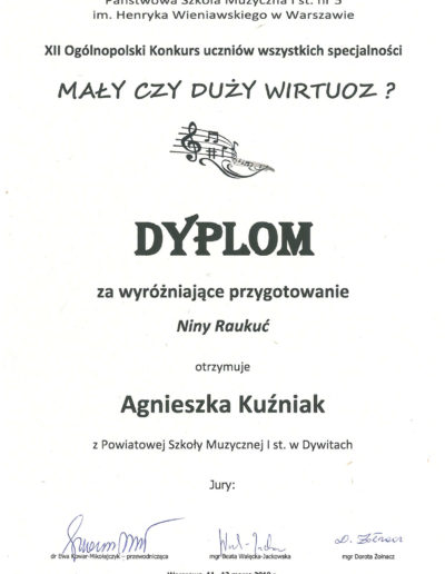 2019 03 11 Agnieszka Kużniak 100p