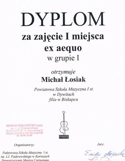 2016 05 13 Michał Łosiak