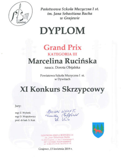 2019 04 13 Marcelina Rucińska 100p